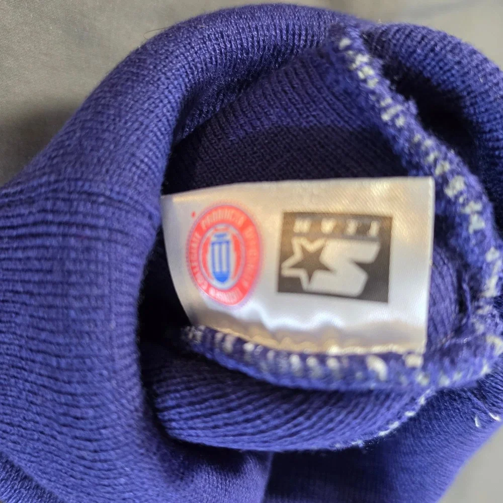 Starter Kansas State Wildcats Youth Beanie Purple Grey Knit Hat NWT